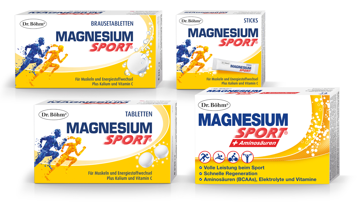 Magnesium + GRATIS Trinkflasche - Dr. Böhm®