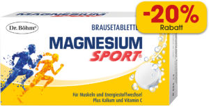 -20% Rabatt auf Magnesium Sport®