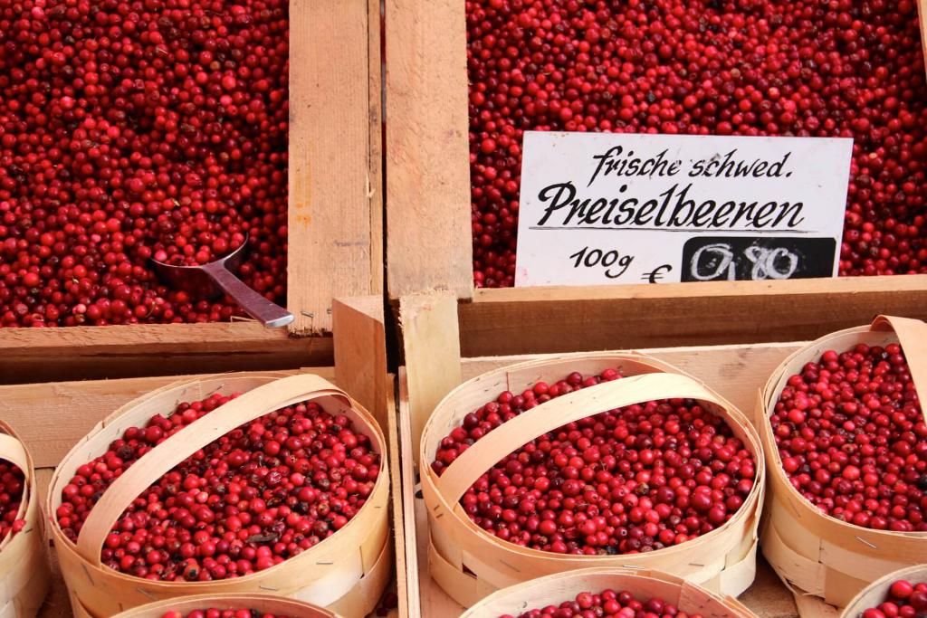 Cranberries als beliebter Speisezusatz