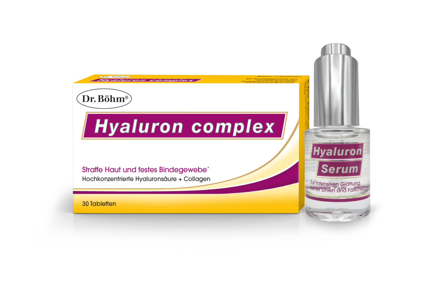 Dr. Böhm® Hyaluron complex Tabletten + Serum